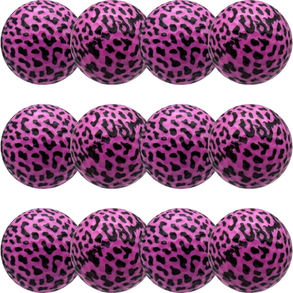 GBM GOLF Pink Leopard Golf Balls, 12 Pack