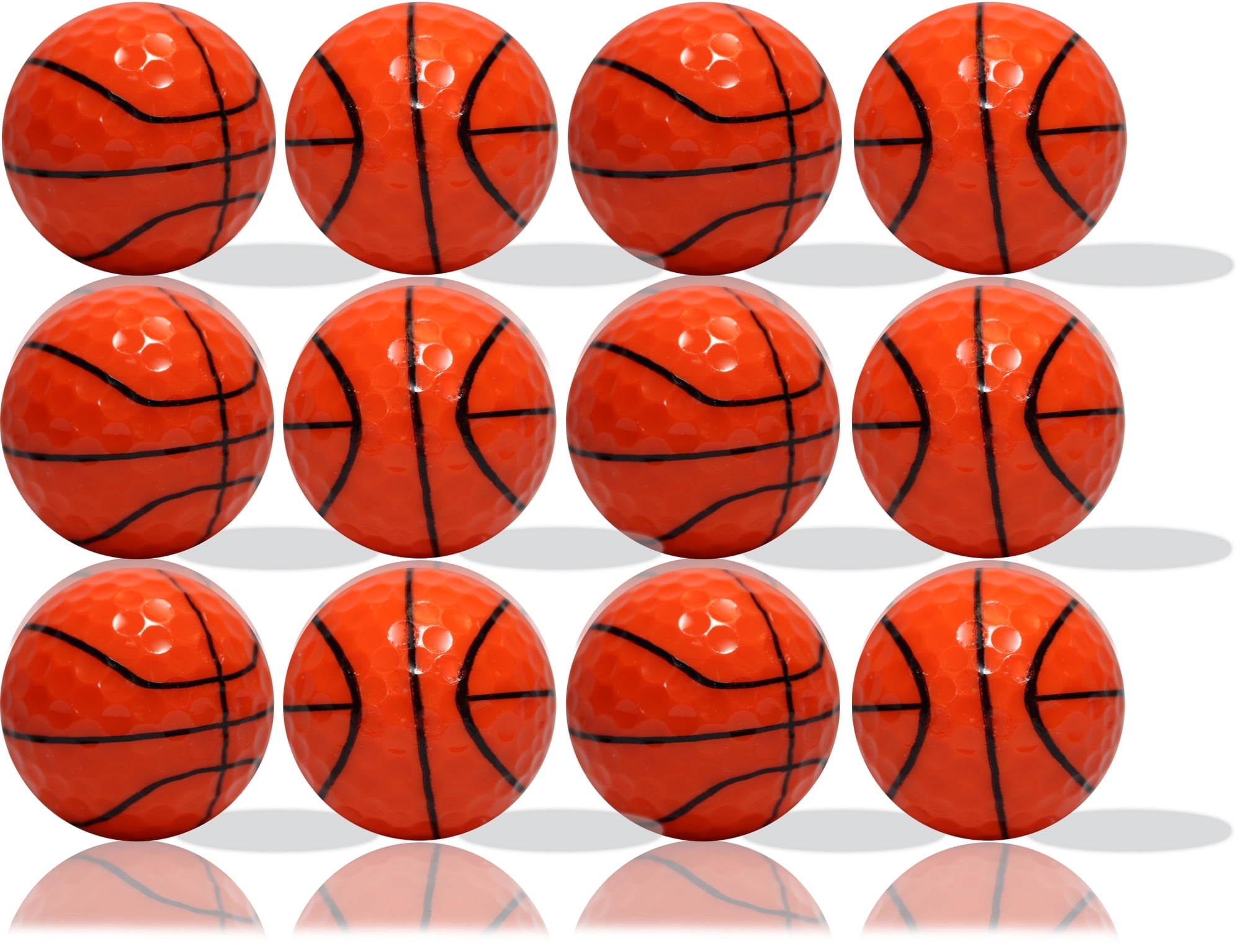GBM Golf Basketball Golf Balls 12 Pack