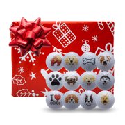 Dog Lover Golf Balls, 12 Pack by GBM GOLF Now in Christmas Packaging