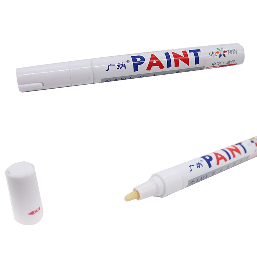 GBRCGHM Car Tyre Marker Paint Pen Tire Permanent Waterproof Glass Oil Art 20Ml Clearance! Pen