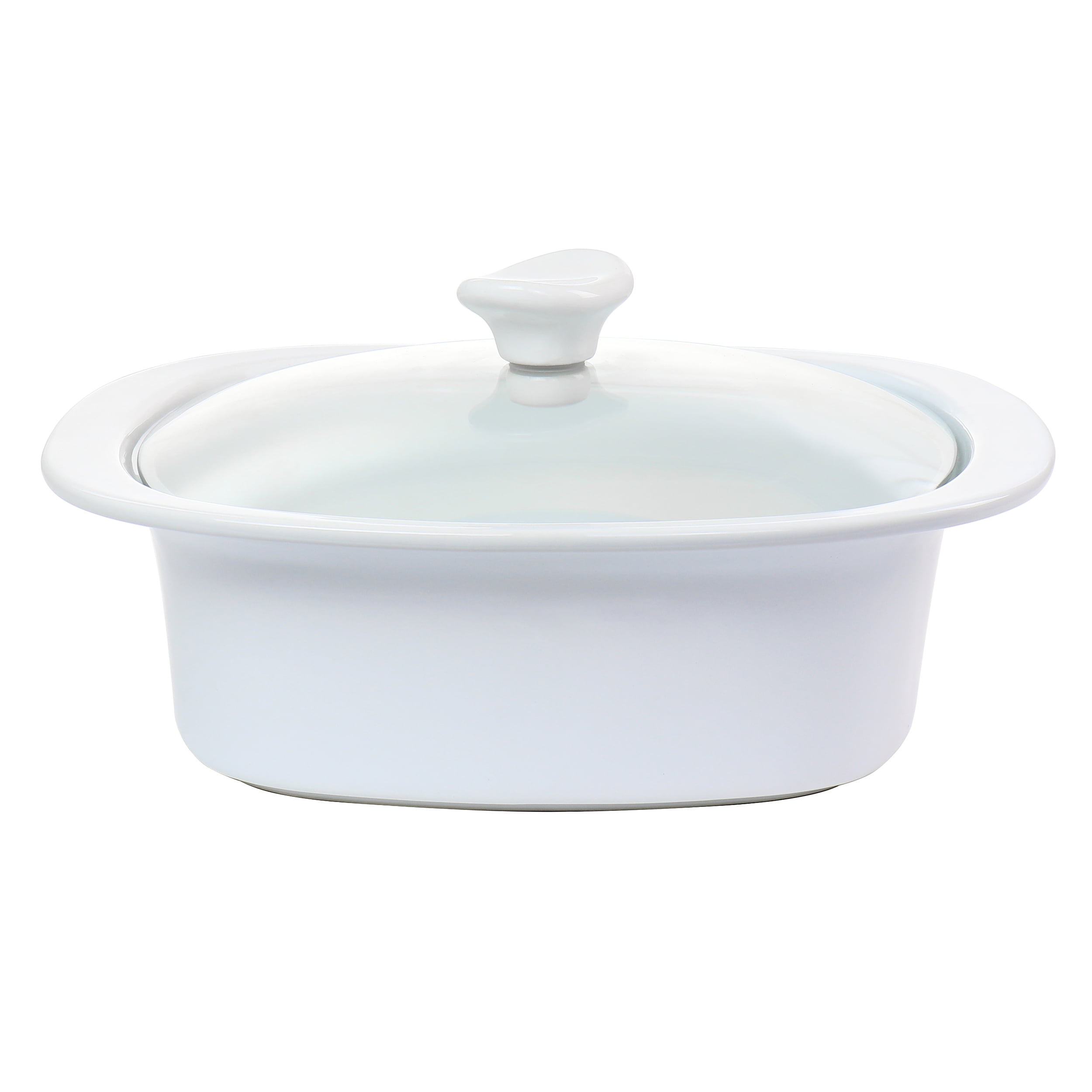 GBS 11.5" x 10.75" 1.9 qt Stoneware Casserole Dish,