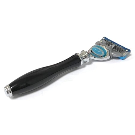 GBS 5 Blade Shaving Razor (Black with Chrome)