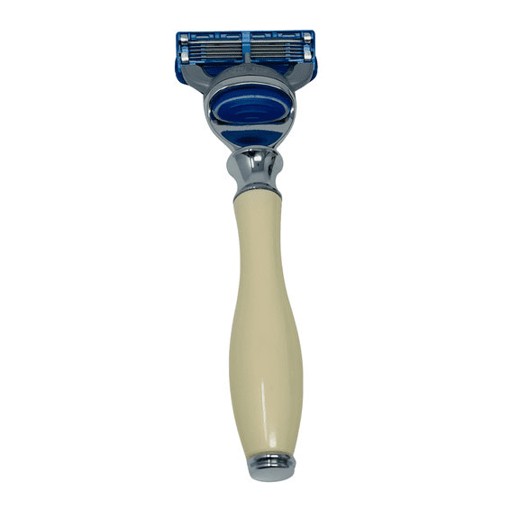 GENTS Men's 5 Blade Manual Razor, White