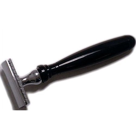 GBS Black Double Edge Safety Razor Comes with 5 Pack Derby Blades