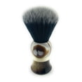thumbnail image 1 of GBS Classic Synthetic Shaving Brush Bristles -Animal Free Vegan Brush- Super Soft - Compliments and Razor for Ultimate Wet Shaving (Horn), 1 of 5