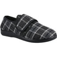 thumbnail image 1 of GBS Med Mens Gerald Classic Checked Slippers, 1 of 4
