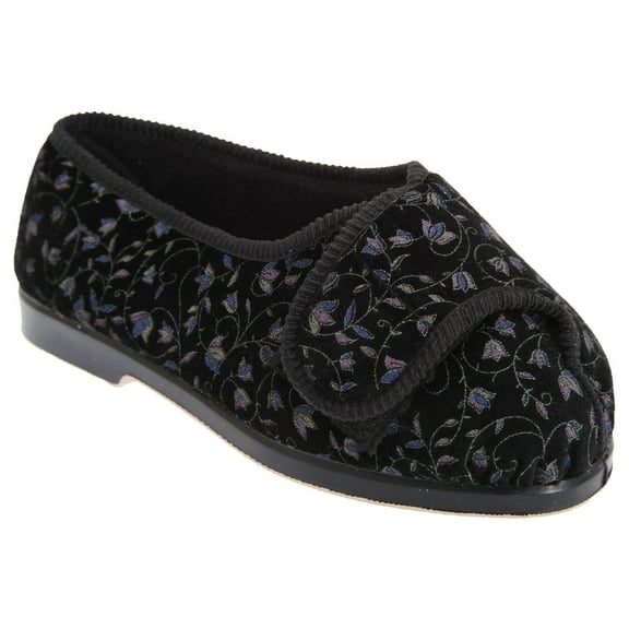 GBS Nola Extra Wide Fit Ladies Slipper / Womens Slippers