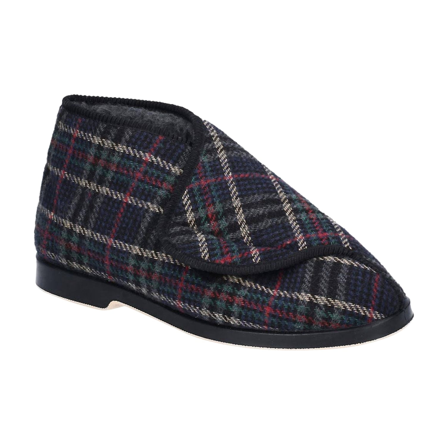 GBS William Great British Touch Fastening Bootee Mens Slippers Mens Bootee Walmart