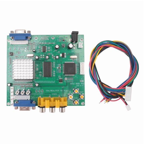GBS8200 CGA//YUV/RGB to VGA Output Jamma Game HD Video Converter Board Monitor to LCD GBS-8200