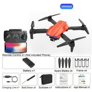 GBSELL Drones for Kids and Beginners Mini-Drone WiFi FPV Smart RC UAV Foldable Helicopter Foldable One Click Stunt, Great Birthday Gift for Boys and Girls Orange