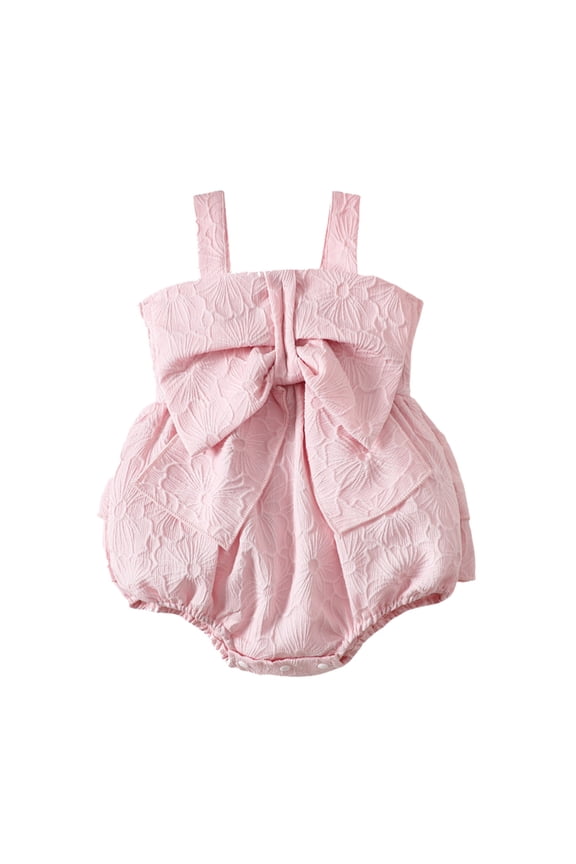 Baby Girls Romper Embroidery Sleeveless Red Size 0-3 Months Clothes Cute Bodysuit