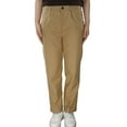 thumbnail image 1 of GBSYEWXS Boys' Flat Front Dress Pants Adjustable Waist School Outfits Trousers Khaki Size 13-14 Years, 1 of 8
