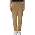thumbnail image 1 of GBSYEWXS Boys' Flat Front Dress Pants Adjustable Waist School Outfits Trousers Khaki Size 2-3 Years, 1 of 7