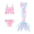thumbnail image 1 of GBSYEWXS Girl 3Pc Bathing Suits Baby Bikini Swimsuit Children'S Swimsuit Size 10-11 T, 1 of 3