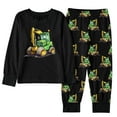 thumbnail image 1 of GBSYEWXS Outfits Sets For Child boys Classic-Fit Car Print Sweatshirt Pant Leisure Long Sleeve Black Outfit Set Size 2-3 Years, 1 of 2