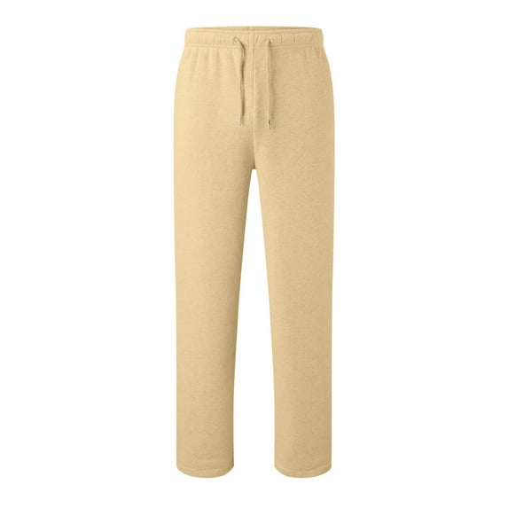 GBSYEWXS Pants For Boys Kids Sport 2025 Solid Color Elastic Waist Breathable Khaki Trousers Size 15 Years-16 Years