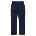 thumbnail image 1 of GBSYEWXS Trousers For Boys Children Solid Color Elastic Waist Straight Leg Full-Length Daily Wear Outdoor Pants Navy Size 3 Years-4 Years, 1 of 9