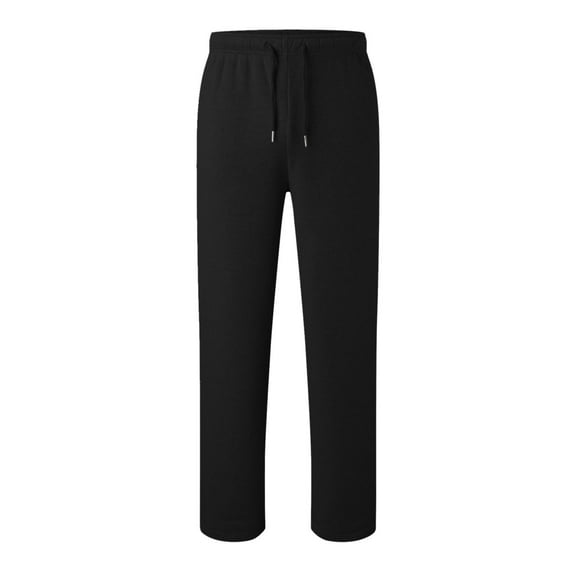 GBSYEWXS Trousers For Girls Teen Straight Drawstring Waist Solid Color Relaxed Trendy Black Pants Size 15 Years--16 Years