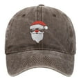 thumbnail image 1 of GBSYEWXS Women Baseball Cap Washed Distressed Cartoon Print Coffee Hat All-Season, 1 of 6