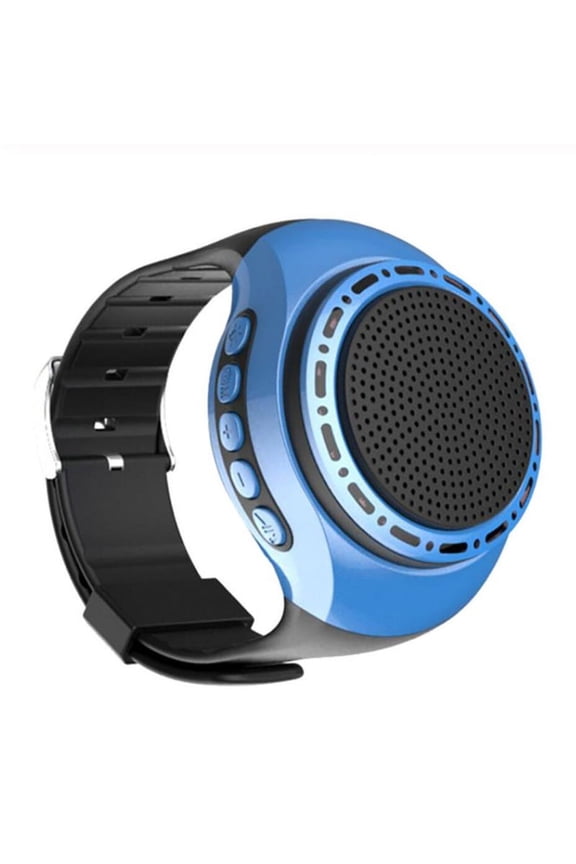 U6 Bluetooth Speaker, Wrist Watch BT Speakers with FM Radio, 32GB Memory Card Colorful LED Long Standby Portable Speaker for Outdoor Sports Running Cycling