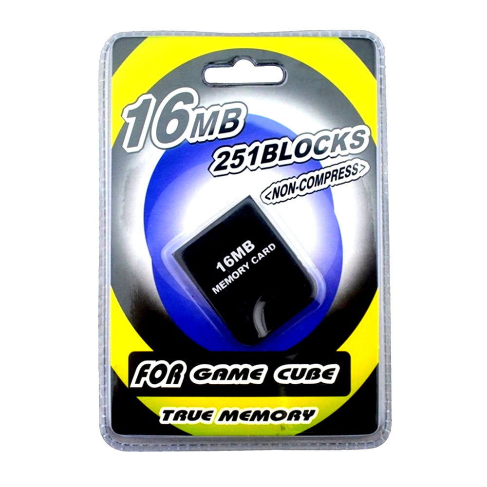 Carte memoire 16 Mo pour Nintendo Gamecube / Wii - 251 blocks 16 MB memory  card