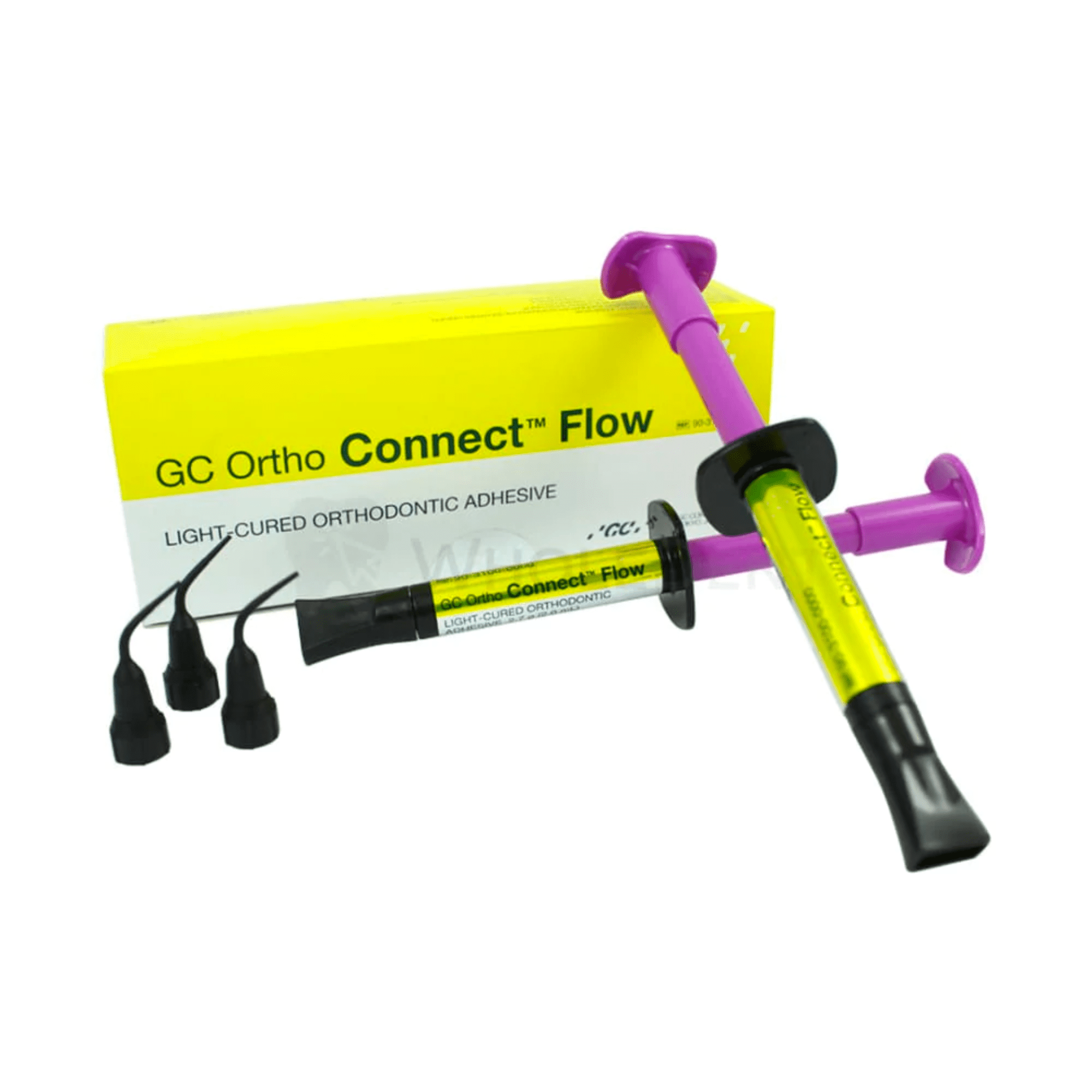 GC Dental Ortho Connect Flow Adhesive Syringes 2.7g Each Cementing