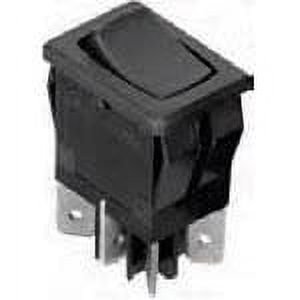 GC ELECTRONICS 35-606 Switch Rocker ON ON DPDT Quick Connect Rocker 8A 250VAC - 35-606