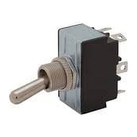 GC Electronics 35-149 Heavy Duty Toggle Switch, DPDT On-Off-On, Solder Terminal - 35-149