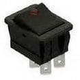 thumbnail image 1 of GC Electronics 35-686 Rocker Switch, DPST On-Off, 20A 125/250VAC, Red Spot LED Illuminated, 1.18 x .870 Mounting Hole - 35-686, 1 of 1