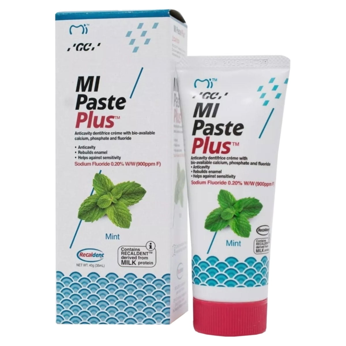 GC MI Paste Plus with Fluoride Mint Flavor 40g