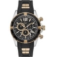 thumbnail image 1 of GC Men's Gc SportRacer 45mm Black Rubber Band Steel Case Quartz Chronograph Watch Y02011G2, 1 of 2
