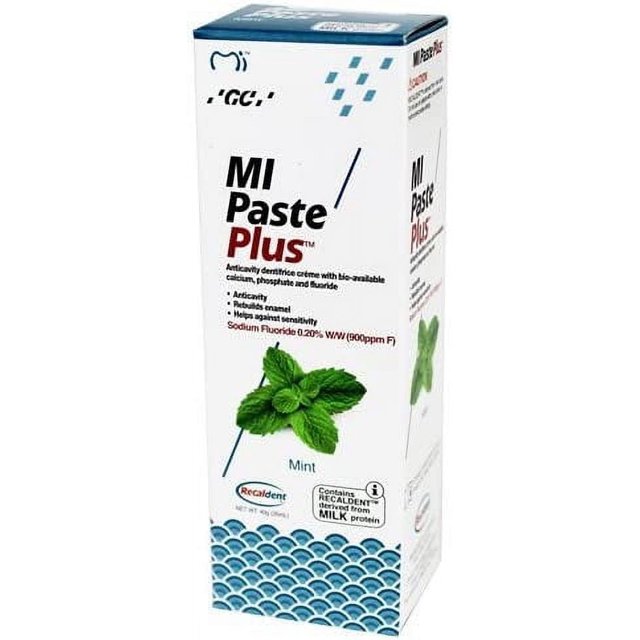 Fluorideenhanced GC Mi Paste PLUS, 40G Strengthens and Protects