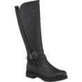 thumbnail image 1 of GC Shoes Womens Aston Faux Leather Tall Knee-High Boots, 1 of 3