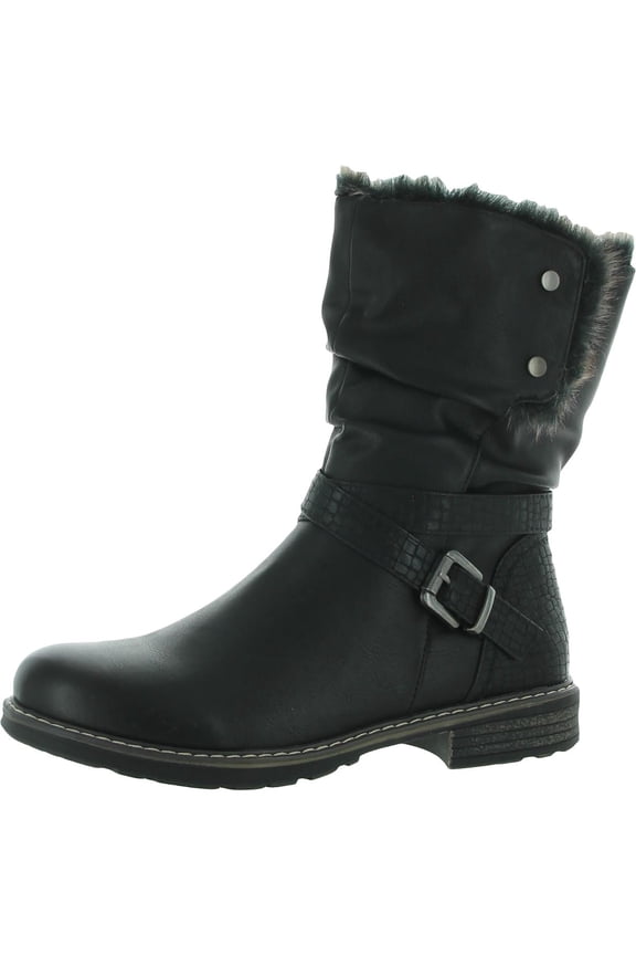 Womens Bailey Leather Cold Weather Winter Boots