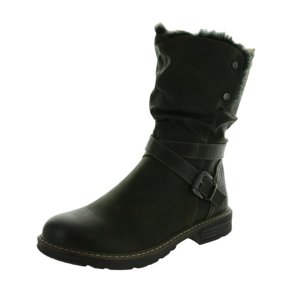 GC Shoes Womens Bailey Leather Cold Weather Winter Boots
