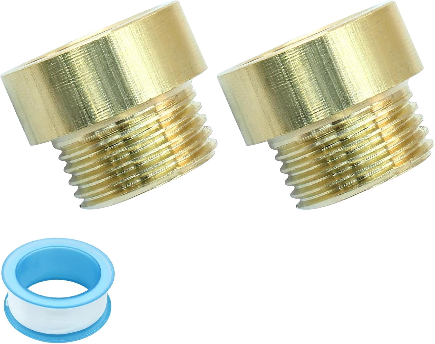 Shower Head Extension Arm - 2-Pack Brass G1/2 Male To Female 20mm Pipe Fitting, Adjustable Shower Extender