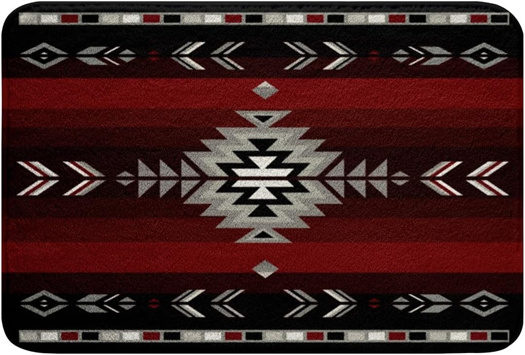 Feelyou King Size Southwest Native Design Bed Sheet Set - Ultra Soft Tribal Geometric, Deep Pocket Fitted Sheet, Beige - View #3