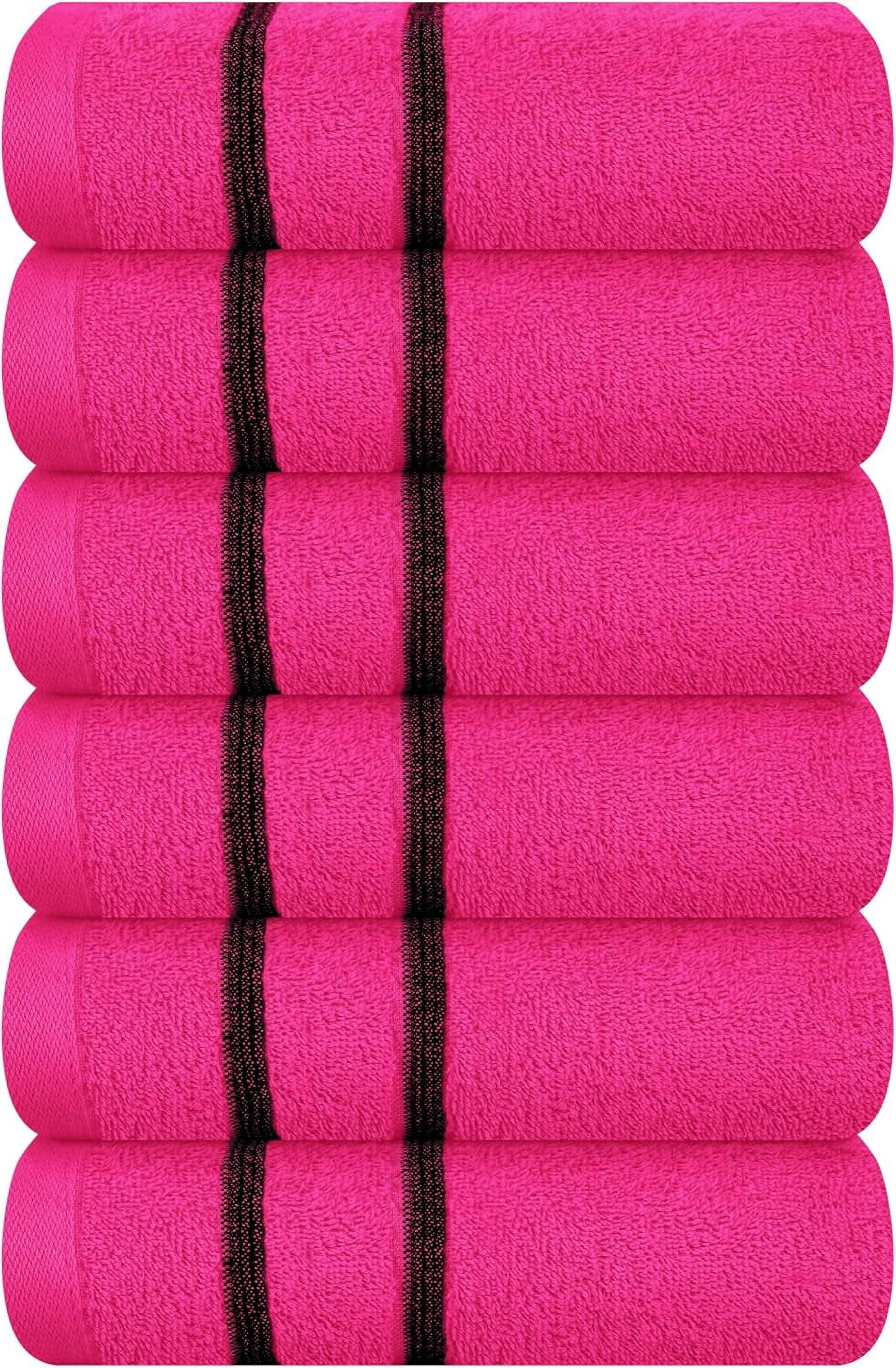 Hot Pink Hand Towels