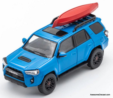 Voiture Miniature GCD 1:64 Mazda 3 Hayon Sport Bleue - Modèle Moulé Sous Pression 2023 - Neuf