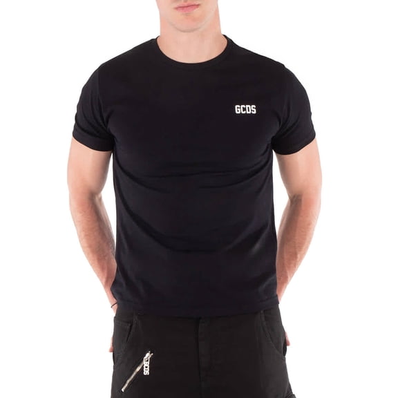GCDS Low Band Logo Cotton T-Shirt, Size X-Small