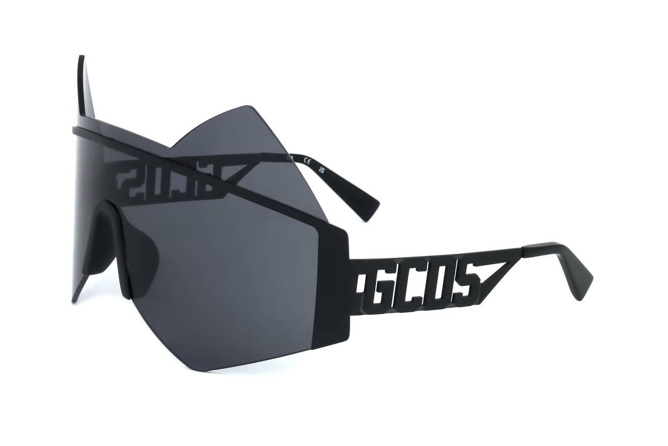 GCDS Black Plastic  Sunglasses GCDS Sunglasses GD0010 01B 58mm Women main image 2