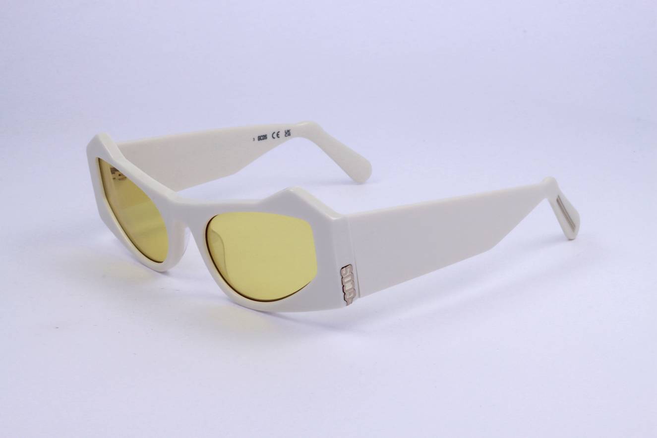 GCDS Beige Plastic  Sunglasses GCDS UNISEX - Sunglasses - ivory/off-white - Zalando main image 2