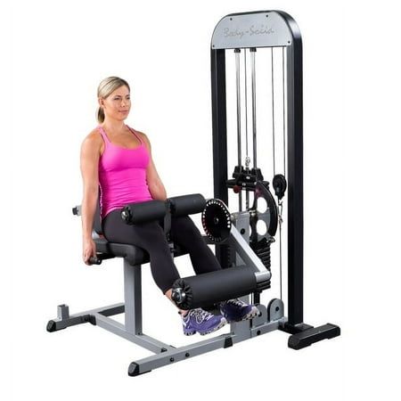 GCECSTK3 Pro Select Leg Extension/Curl Machine with DuraFirm Padding and Adjustable Back Pad 310-Pound Stack