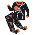 thumbnail image 1 of GCETTIC Boys Girls Halloween Pajamas Thanksgiving Pjs Glow-in-the-Dark 95% Cotton Kids Holiday Sleepwear Size 9-10 Years, 1 of 9