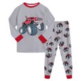 thumbnail image 1 of GCETTIC Boys Pajama Set 2 Piece Long Sleeve Pants Cartoon Print Sleepwear Light Gray, Size 5-6 Years, 1 of 9