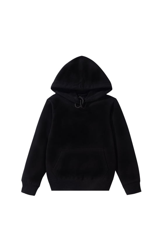 Girls Boys Hoodies Casual Long Sleeve Solid Sweatshirt Oversized Loose Pullover Tops with Pocket Fall Winter Clothes 5-6 Years