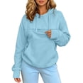 thumbnail image 1 of GCETTIC Hoodies for Women Pet Pouch Hoodies Oversized Sweatshirt With Pocket Front Carry Pouch for Small And Cats Puppy Kitten Dogs Holder Size,M, 1 of 6