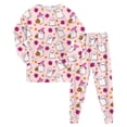 thumbnail image 1 of GCETTIC Outfit Sets Boys Cotton Pajamas Long Sleeve Toddlers Pjs Soft Sleepwear Sets Red Size,7-8 Years, 1 of 9