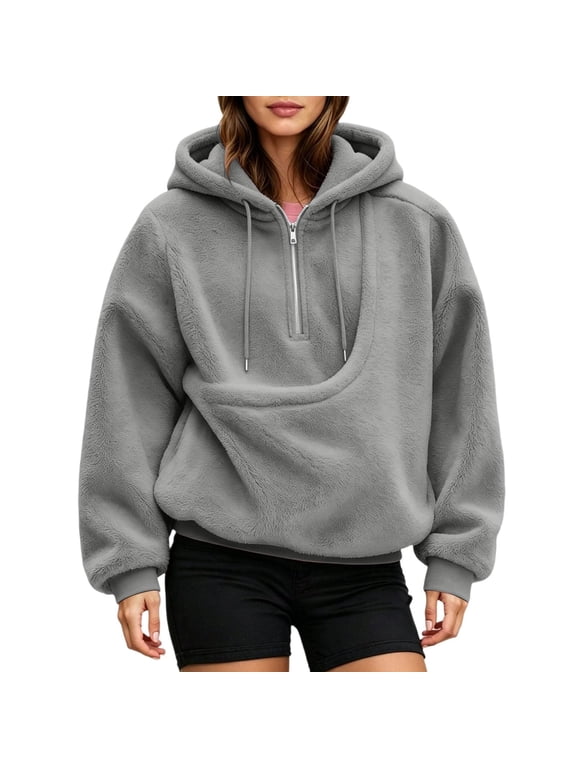 Pet Pouch Hoodie for Women Kangaroo Pocket Sweatshirt Cuddle Pouch Dog Carrier Hoodie with Pet Pocket Hoodies for Women Size,S