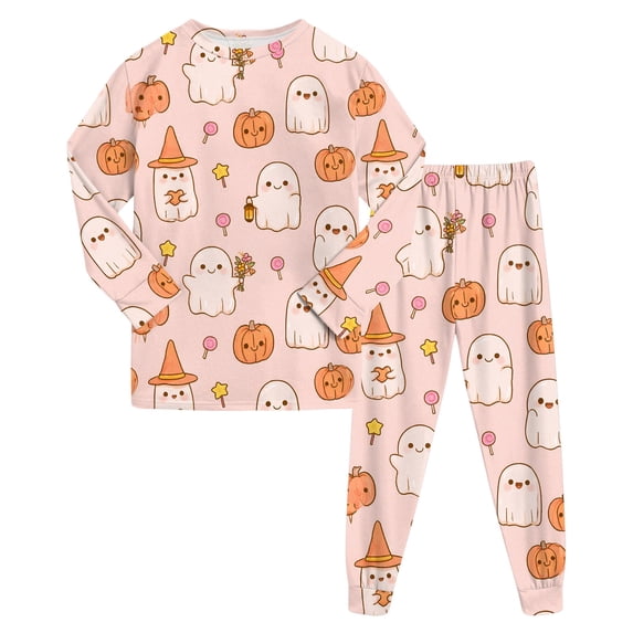 GCETTIC Toddler PJs Boys Cotton Pajamas Snug Fit Stretch Long Sleeve PJs Soft Breathable Boys Pajamas Set Snug Fit Stretch Kids Sleepwear Pink Size,2-3 Years